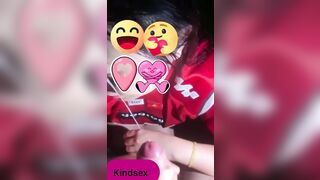 Giữa đường dừng xe bắt bạn thân bú cu